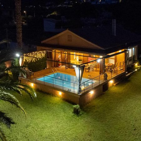 Cozy Small Smart Villa With Private Pool Mikri Mantineia Kalamata Extérieur photo